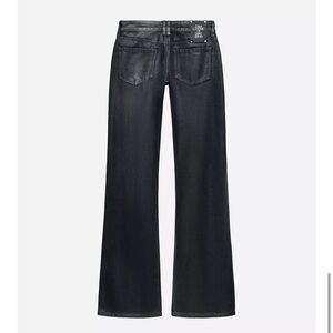 Zara x Ludovic De Saint Sernin NWT waxed flare fit jeans 0840/347